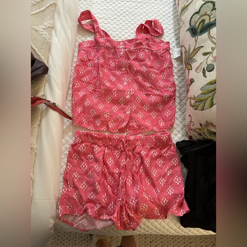 Pink Women's Pajama Set